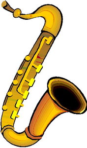 Muziek Cliparts Saxofoons 