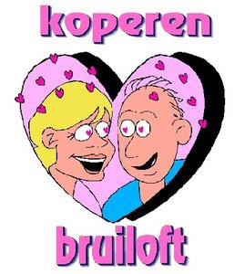 Cliparts Speciale dagen Jubileum Koperen Bruiloft