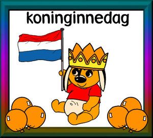 Cliparts Speciale dagen Koninginnedag 