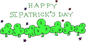 Cliparts Speciale dagen St patricks day 