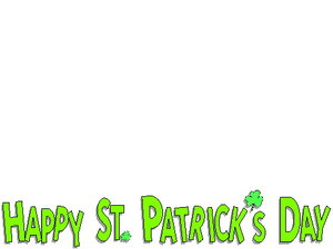 Cliparts Speciale dagen St patricks day 