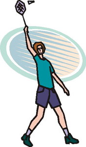 Sport Cliparts Badminton 