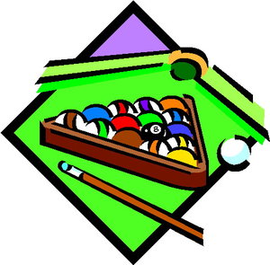 Sport Cliparts Biljarten 