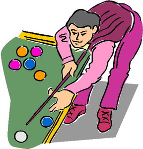 Sport Cliparts Biljarten 