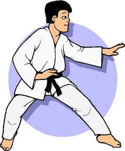 Sport Cliparts Karate 