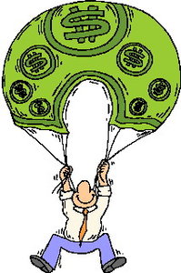 Sport Cliparts Parachuut springen Geld Parachuut Springen