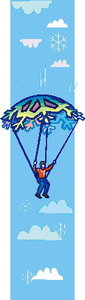 Sport Cliparts Parachuut springen 