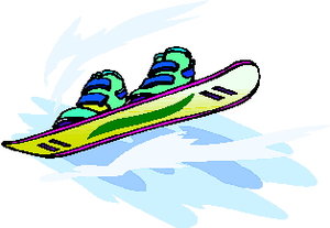 Sport Cliparts Snowboarden 