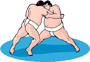 Sport Cliparts Sumo worstelaars Sumo Worstelaars