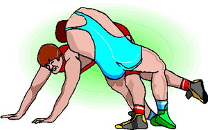 Sport Cliparts Worstelen 