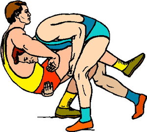Sport Cliparts Worstelen 