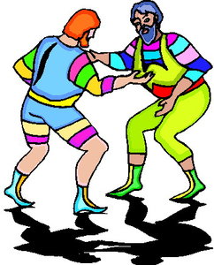 Sport Cliparts Worstelen 