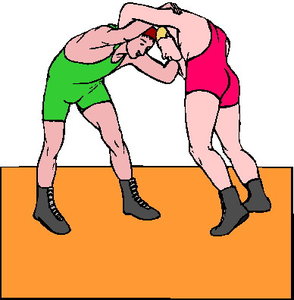 Sport Cliparts Worstelen 