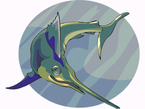 Cliparts Vissen Zwaardvissen 