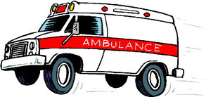 Cliparts Voertuigen Ambulance 