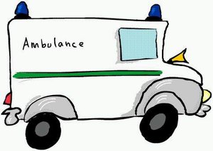 Cliparts Voertuigen Ambulance 