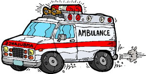 Cliparts Voertuigen Ambulance 