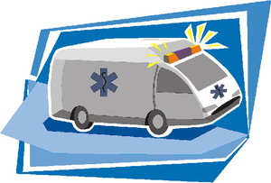 Cliparts Voertuigen Ambulance 