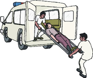 Cliparts Voertuigen Ambulance 