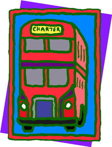 Cliparts Voertuigen Bussen 