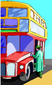 Cliparts Voertuigen Bussen 