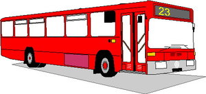 Cliparts Voertuigen Bussen 