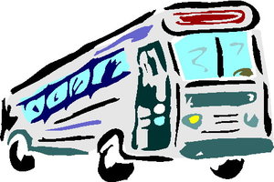 Cliparts Voertuigen Bussen 