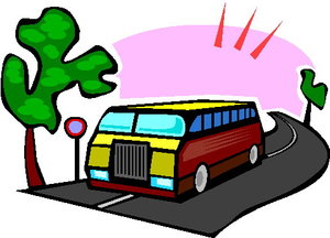 Cliparts Voertuigen Bussen 