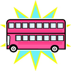Cliparts Voertuigen Bussen 