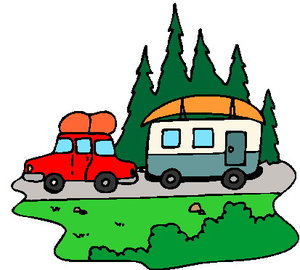 Cliparts Voertuigen Campers en caravans 