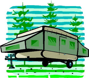 Cliparts Voertuigen Campers en caravans 