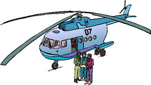 Cliparts Voertuigen Helicopters 