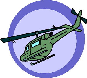 Cliparts Voertuigen Helicopters 