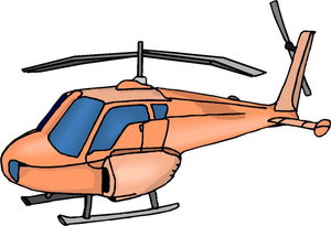 Cliparts Voertuigen Helicopters 