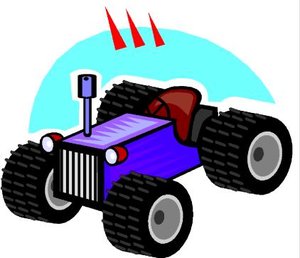 Cliparts Voertuigen Tractoren 
