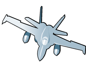 Cliparts Voertuigen Vliegtuigen 