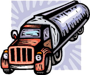 Cliparts Voertuigen Vrachtwagens Een Vrachtwagen Tankwagen