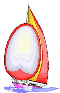 Cliparts Voertuigen Zeilschepen 