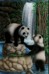 Dieren Dieren plaatjes Panda beren 
