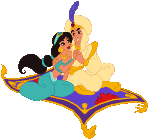 Disney plaatjes Aladin 