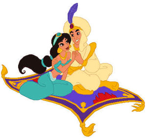 Disney plaatjes Aladin 