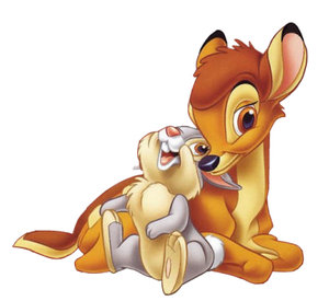Bambi Disney plaatjes Bambi En Stampertje Samen Vrolijk