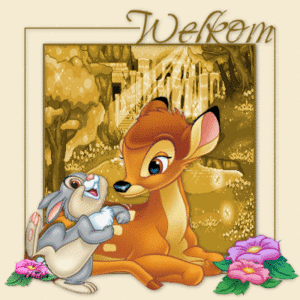 Bambi Disney plaatjes Bambi En Stampertje Welkom