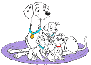 Dalmatiers Disney plaatjes 