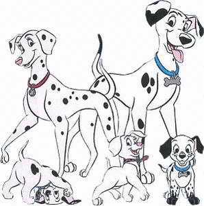 Dalmatiers Disney plaatjes 