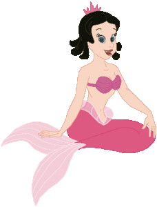 De kleine zeemeermin Disney plaatjes Zus Van Ariel