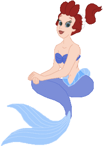De kleine zeemeermin Disney plaatjes Een Van De Zussen Van Ariel