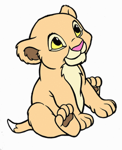 De leeuwenkoning Disney plaatjes Baby Nala Leeuwenkoning