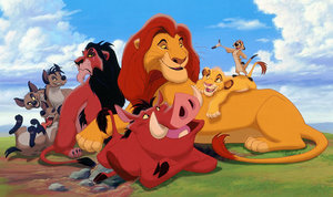 De leeuwenkoning Disney plaatjes Ed Banzai Shenzi Scar Pumba Mufasa Simba En Timon Leeuwenkoning