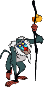 De leeuwenkoning Disney plaatjes Rafiki Leeuwenkoning
